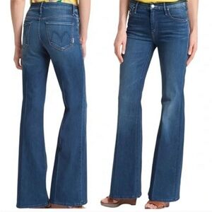 MOTHER Jeans The Mellow Drama Stardust Flare Jeans Size 26 26x30